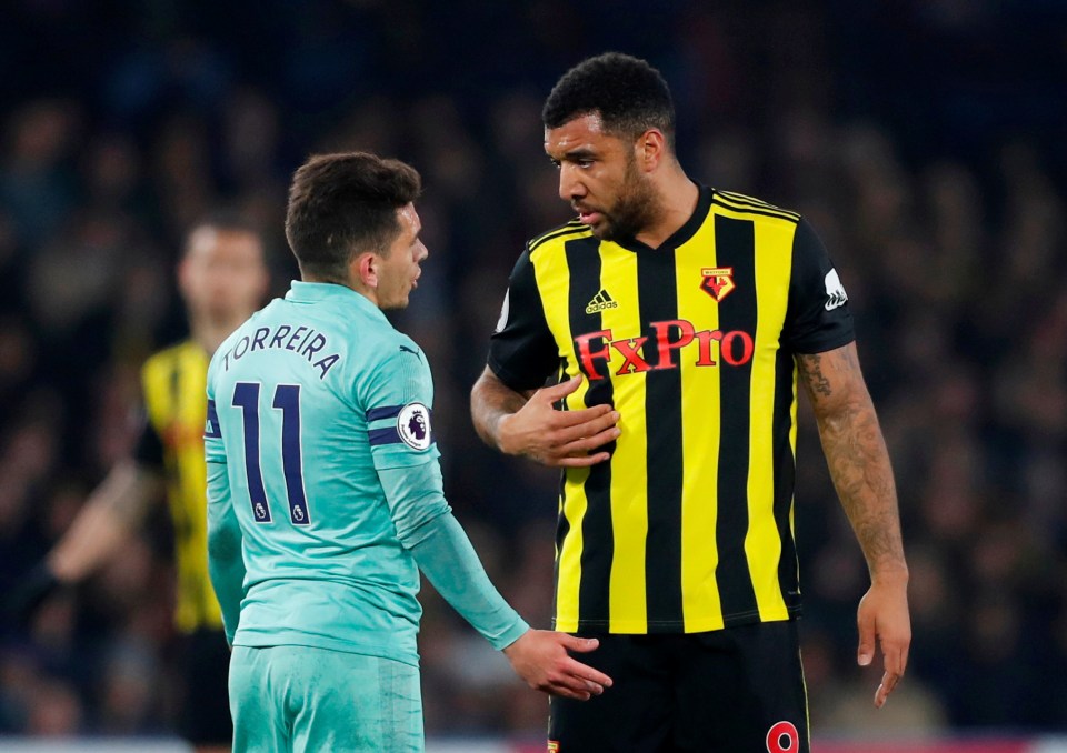 Troy Deeney had a reputation for bullying Arsenal