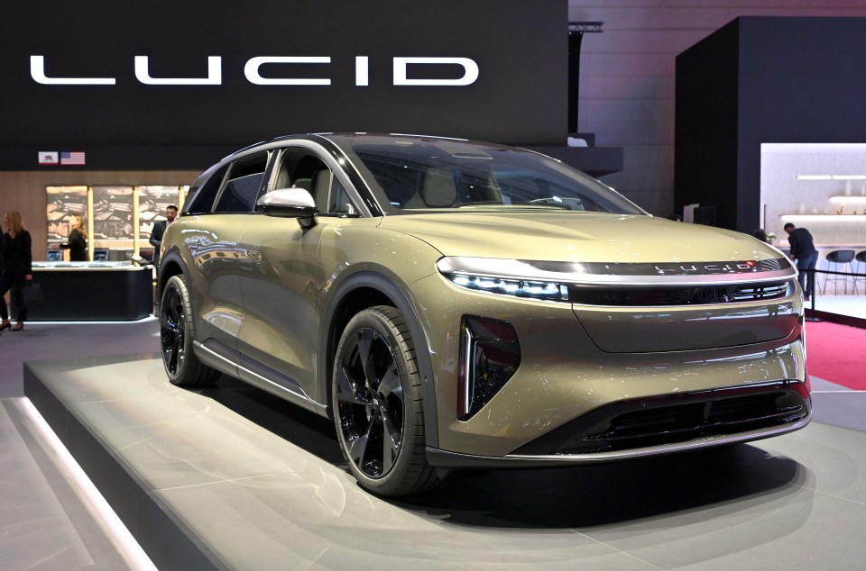 The Lucid Gravity has a more practical feature