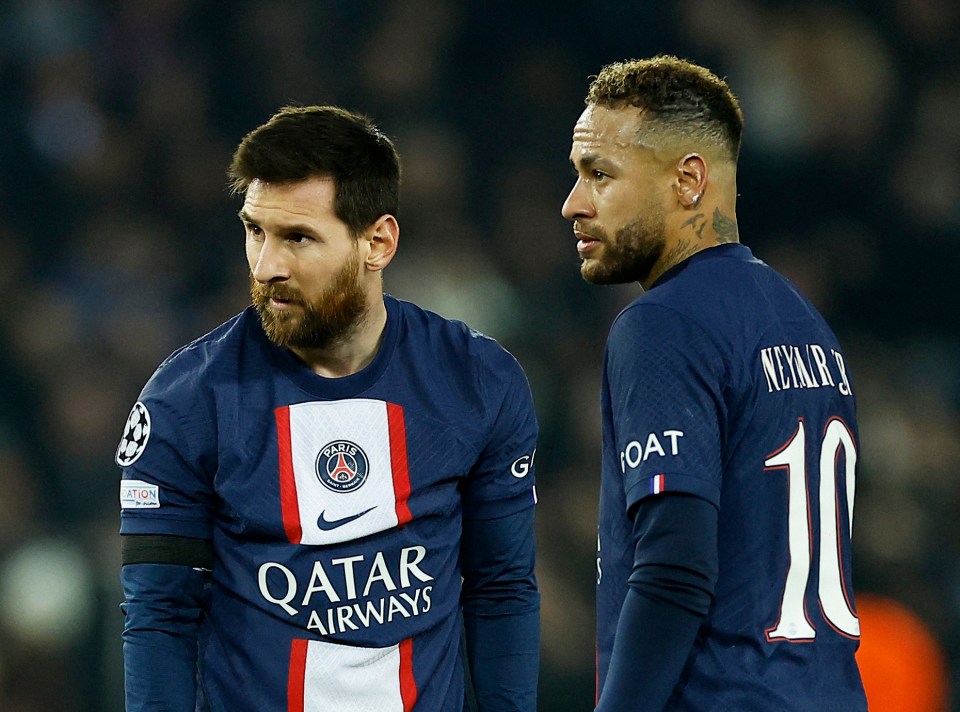 Neymar reunited with former Barca pal Lionel Messi at PSG