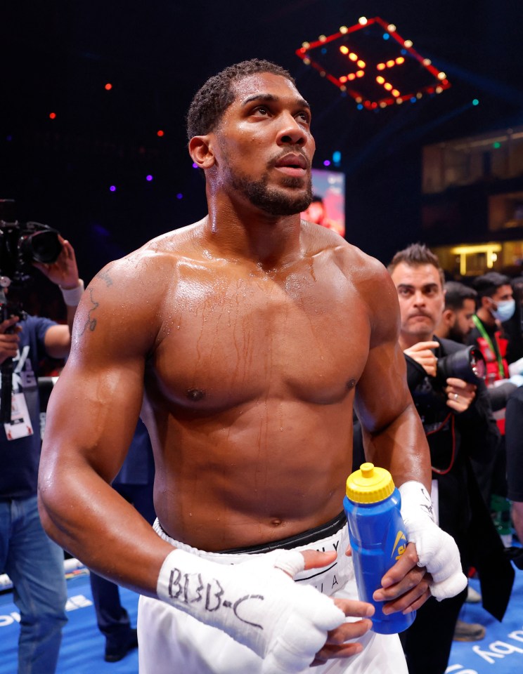 Joshua wants a quick return to the ring