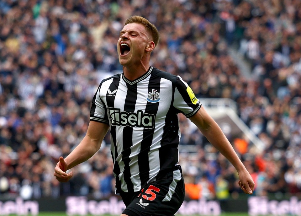 Almiron’s replacement Harvey Barnes won the game for Newcastle