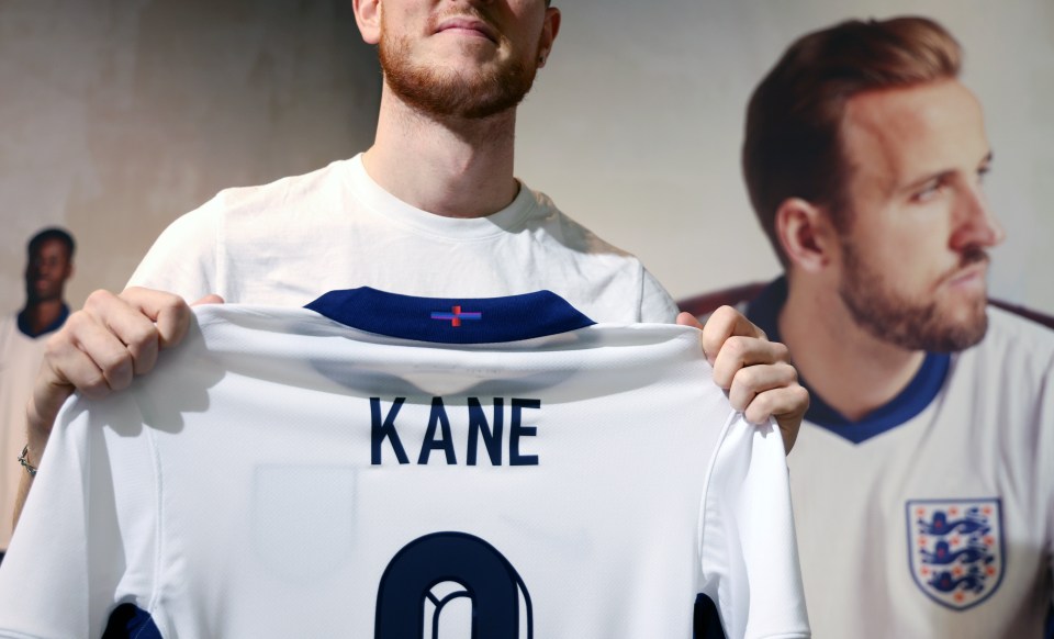 Harry Kane and Co are set to wear the new kit this week