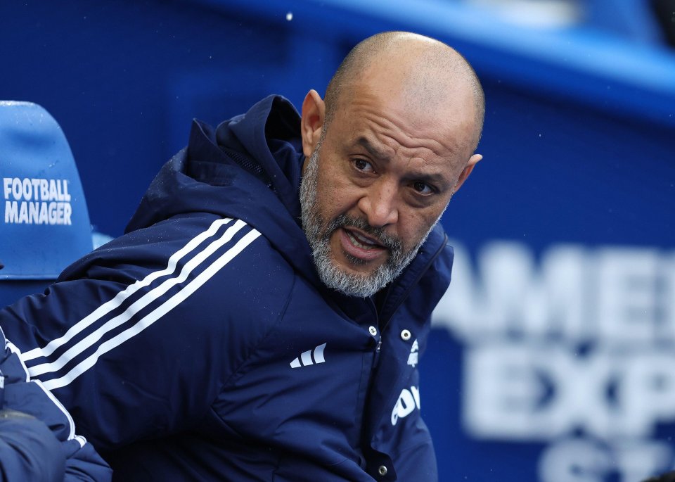 Nuno Espirito Santo sits seventh according to the AI technology