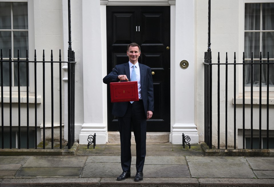 Jeremy Hunt announced a National Insurance cut from ten per cent to eight per cent from April