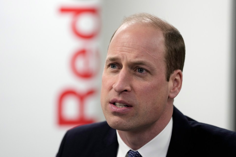 William has the 'weight of the world on his shoulders', says one writer