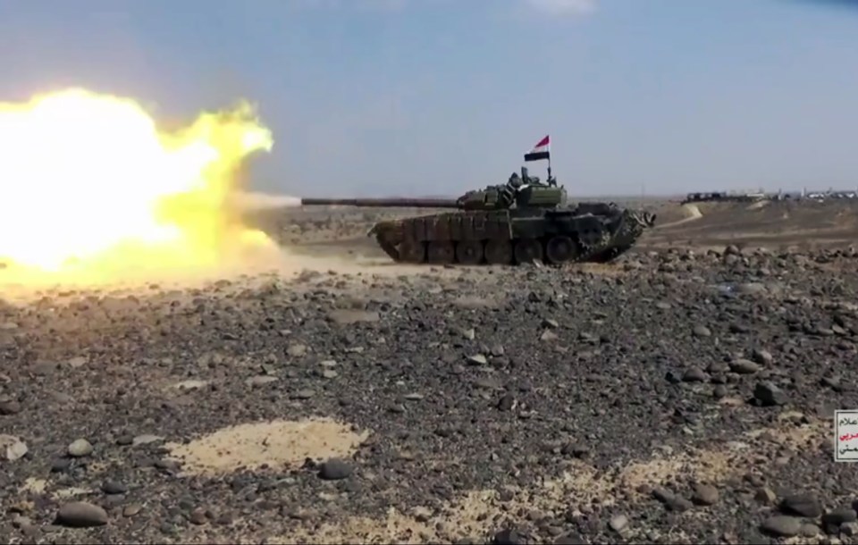 Heavy armoury has also been included in the military exercises in Yemen