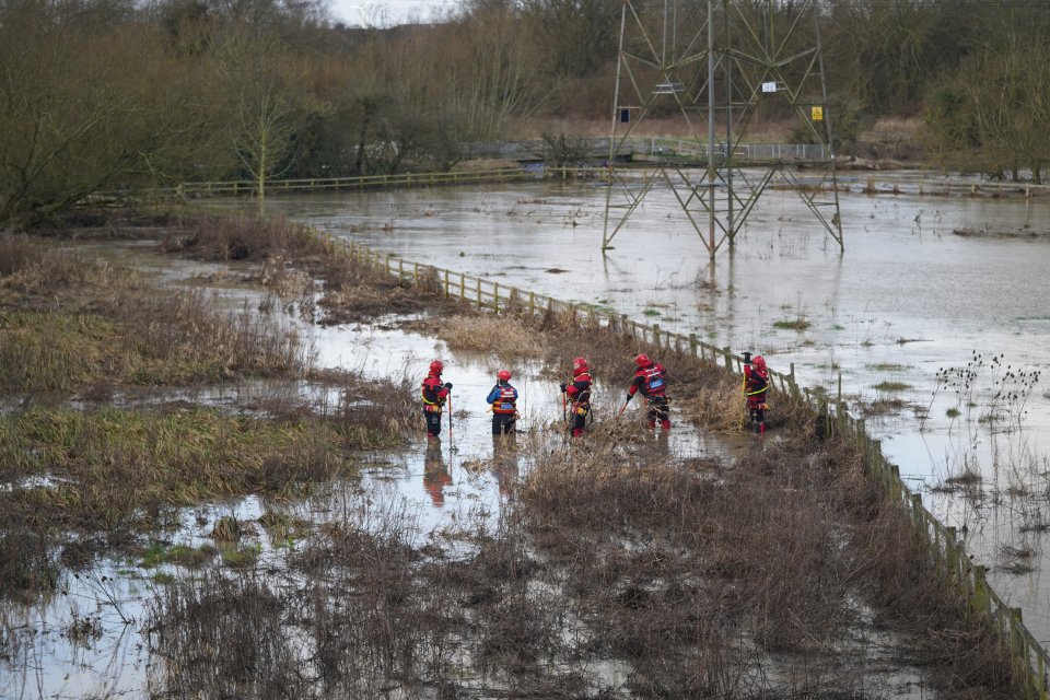 Experts have been trawling the area since the tot vanished on February 18