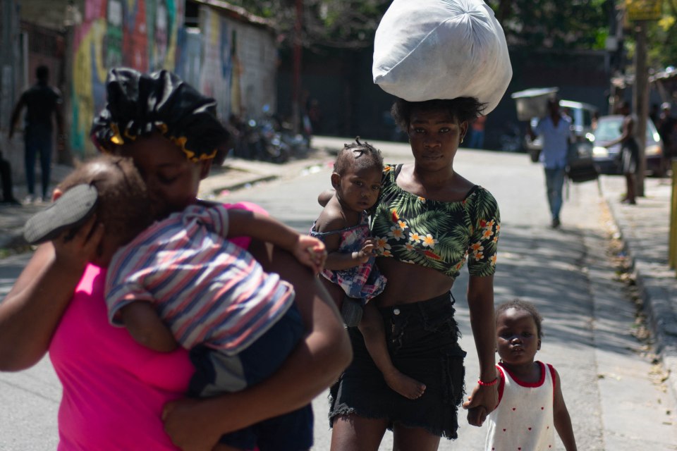 Residents leaving their homes as the gang violence escalates