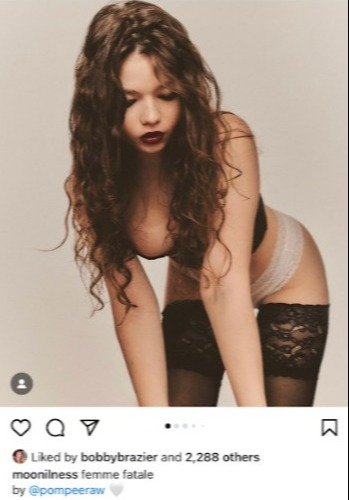 Bobby favourited some sexy snaps by models