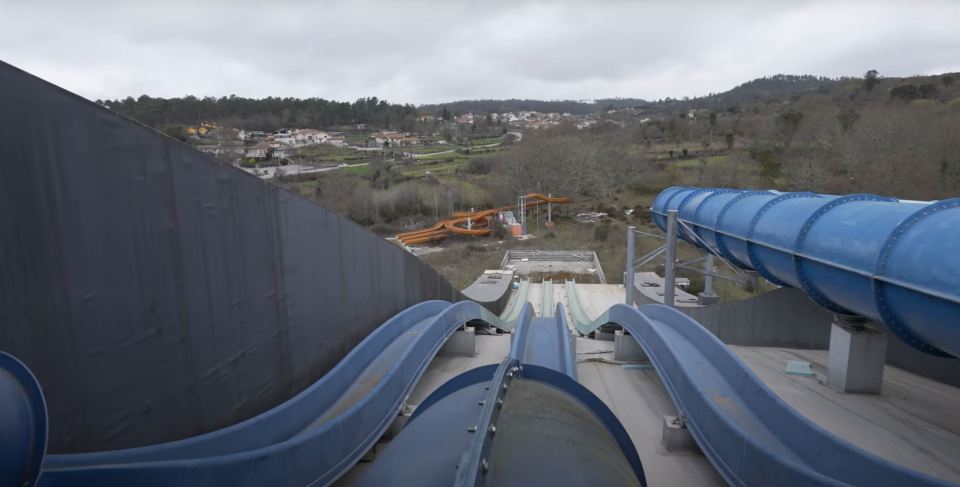 Parque Aquático do Almargem has been left half-finished