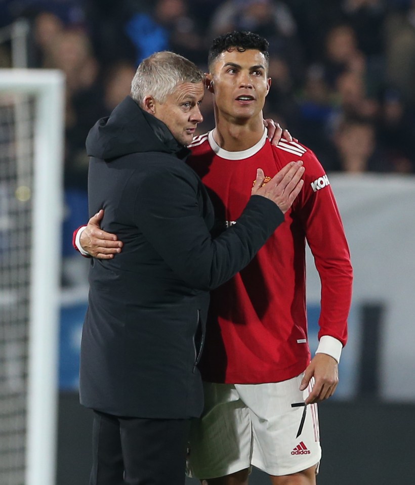 Solskjaer reflected on his relationship with Cristiano Ronaldo