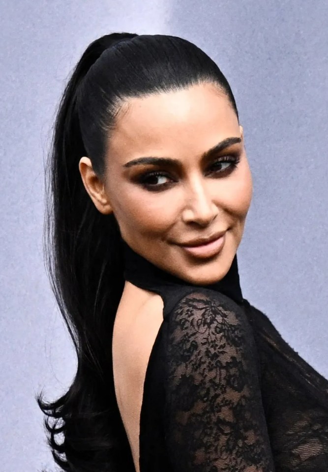 Fans were concerned about Kim Kardashian's 'tight' jawline at the weekend