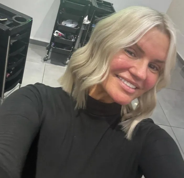 Kerry Katona has been reflecting on the past while watching Fern Britton on CBB