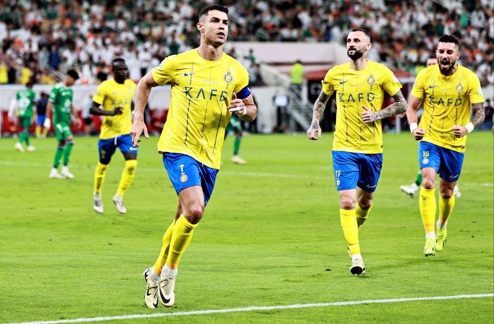 Cristiano Ronaldo scored his 50th goal for Al-Nassr on Friday