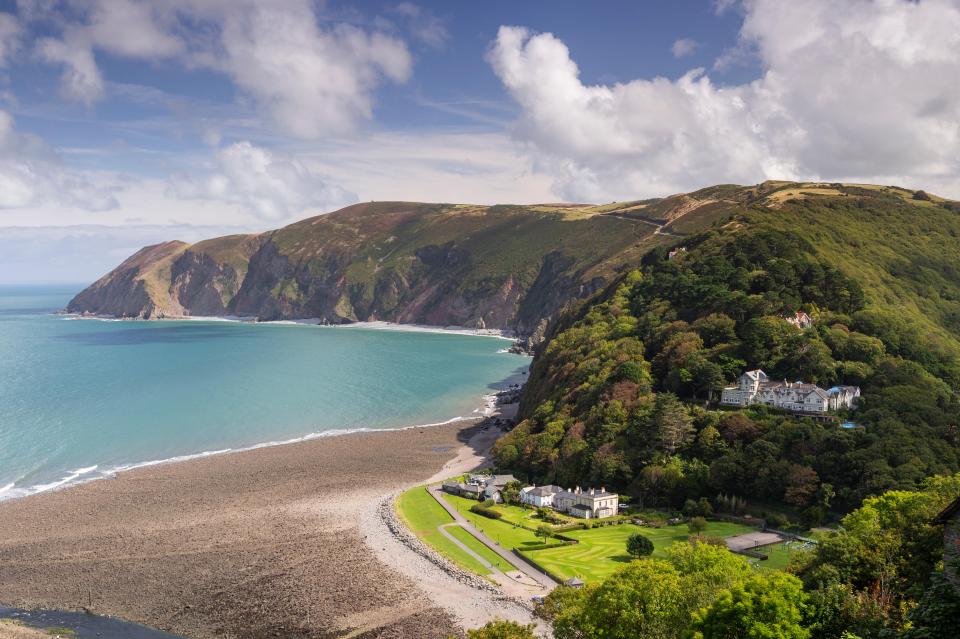 The beach is said to be one of the best in the area for surfing