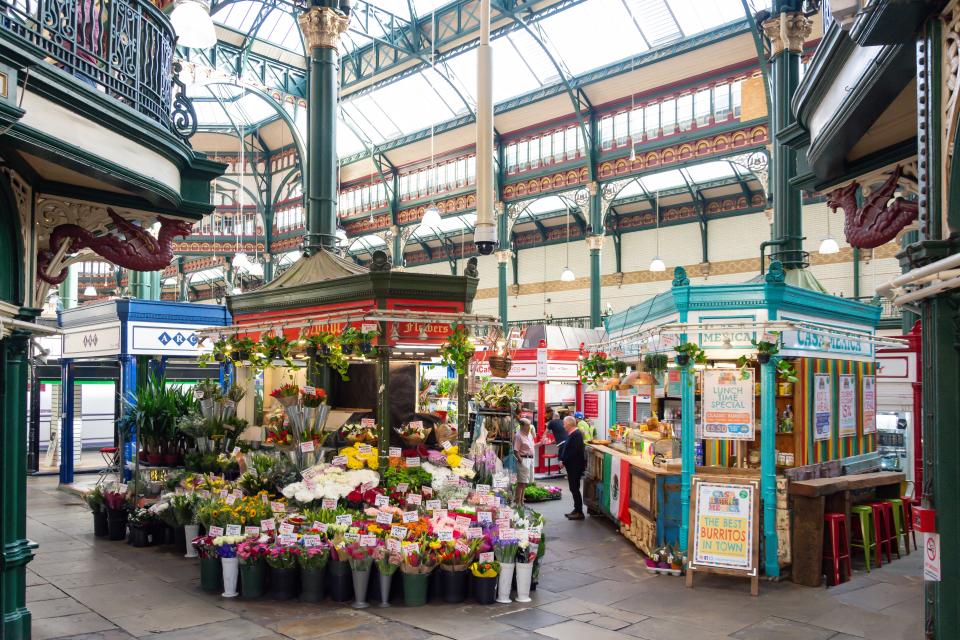 Kirkgate Market in the city centre now has more than 800 stalls