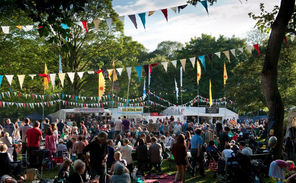 Two music festivals take place in Moseley throughout the year