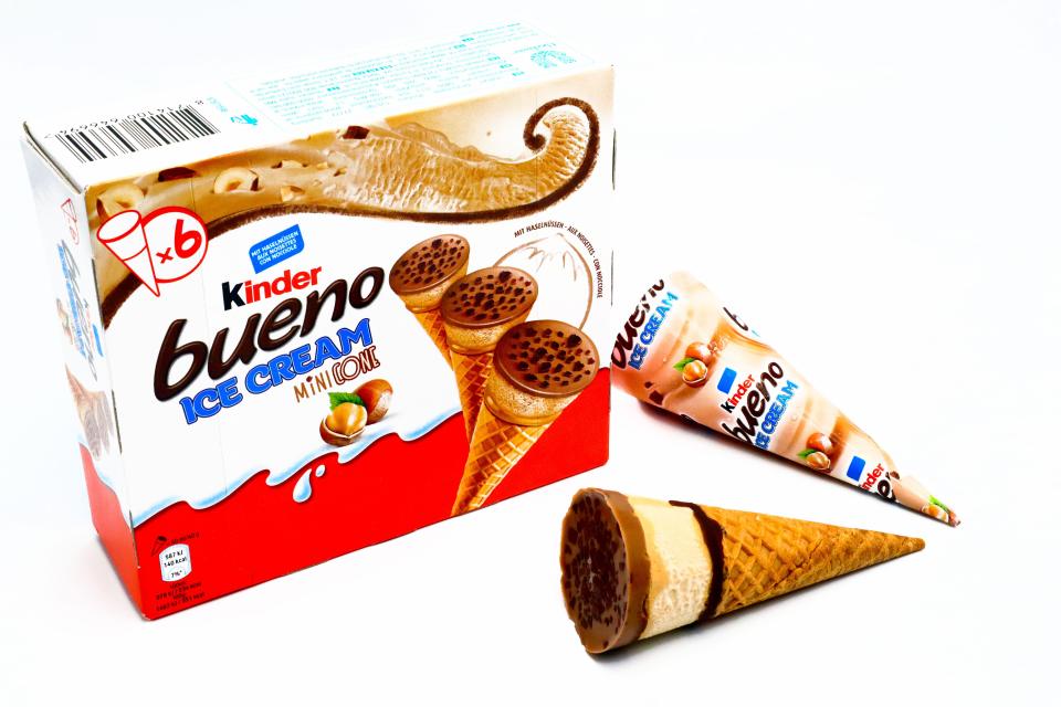 Kinder Bueno ice cream is making a comeback