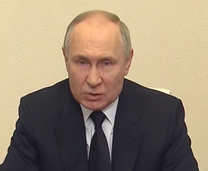 A furious Putin made baseless claims against Ukraine after the massacre