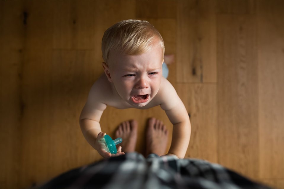 Spilled milk? Often babies cry as a way of communicating with adults