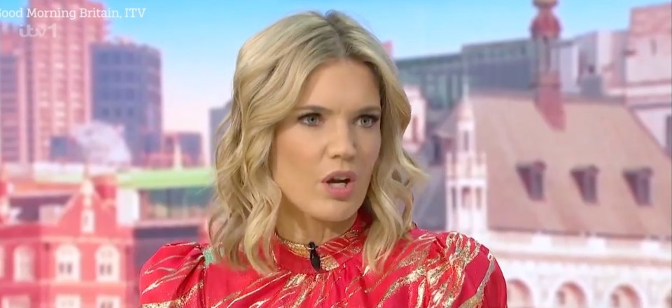 Charlotte Hawkins was interrupted during the interview