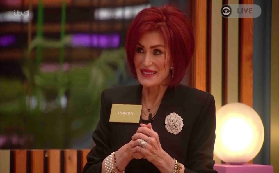 Sharon stunned fans with her youthful appearance on Celebrity Big Brother