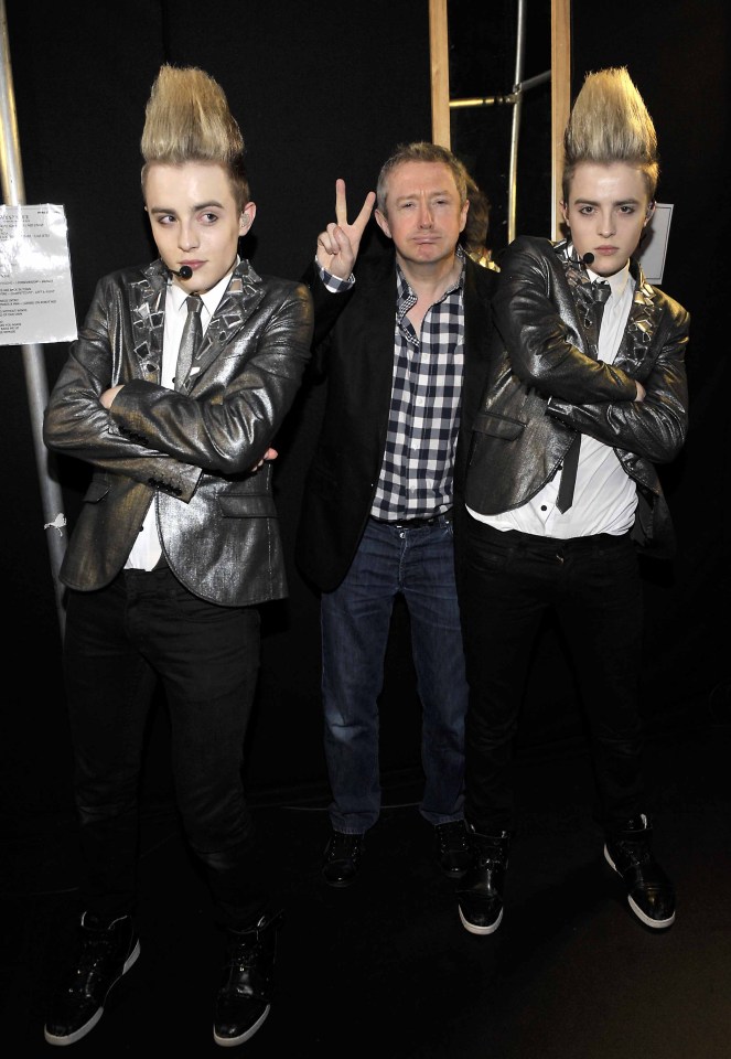 Louis managed Jedward for a number of years