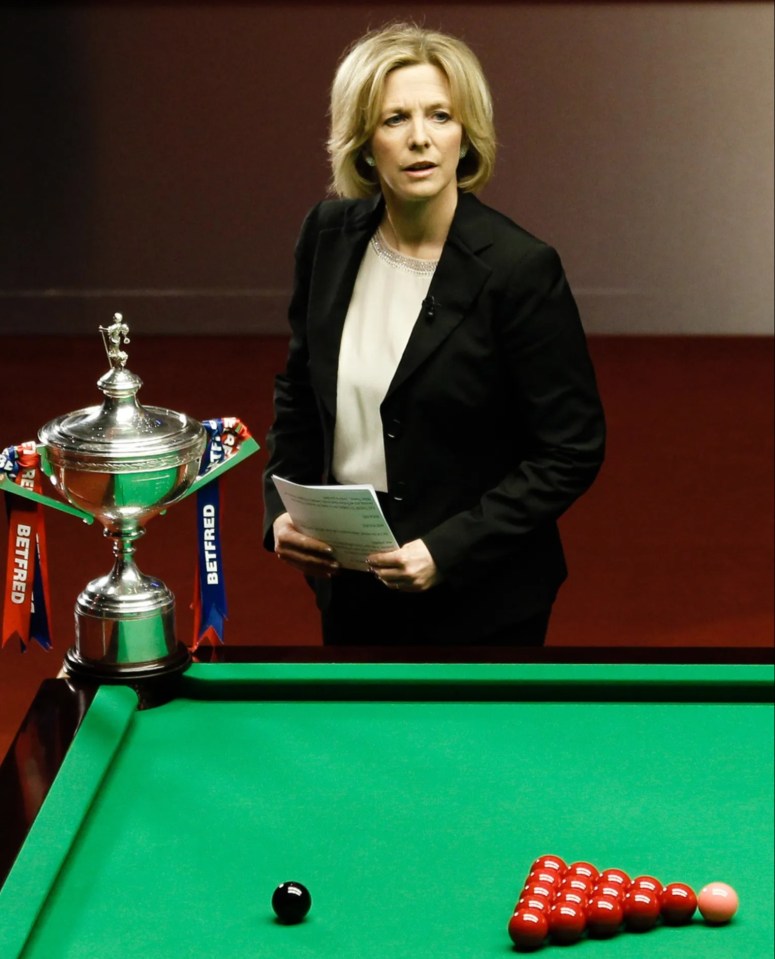 Irvine hosted the World Snooker Championship earlier this year