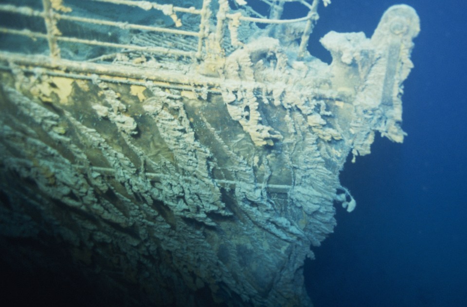 He spent seven years picking up artefacts from the Titanic to put on display