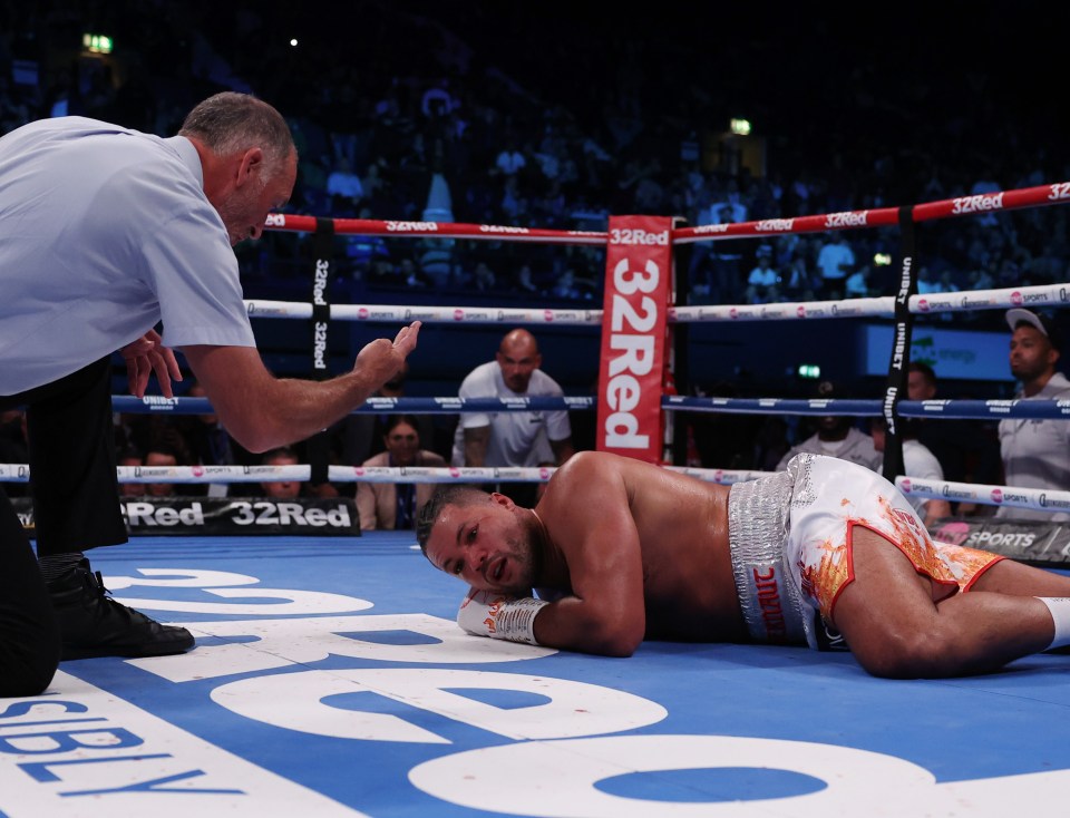 Joyce was knocked out in the rematch