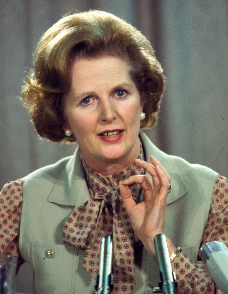 The original 'Iron Lady' in the 1980s