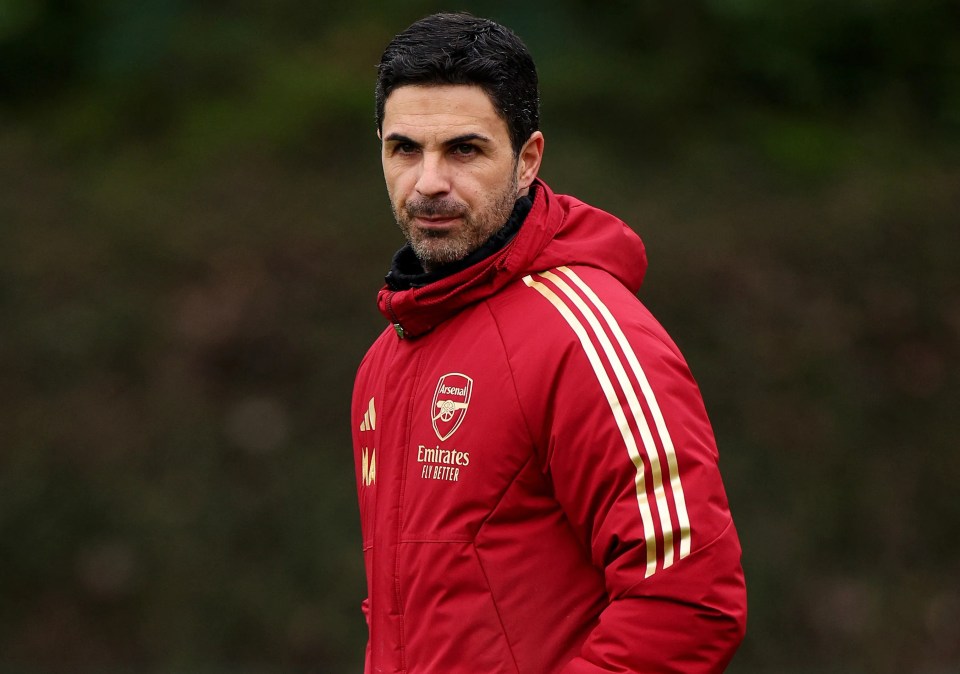 Mikel Arteta has to settle for second on the list