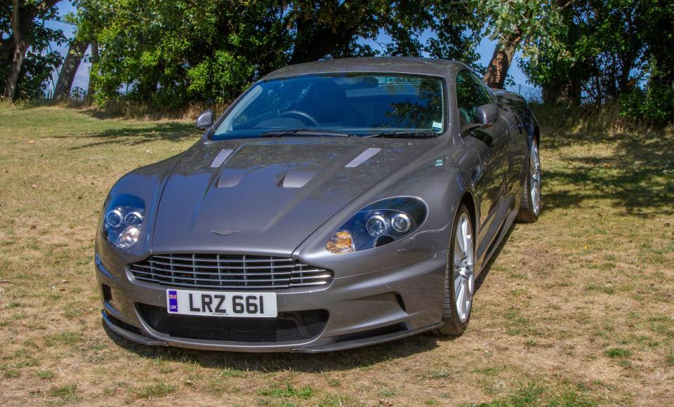 The more modern DB9 Volante is a car mainly used by his sons