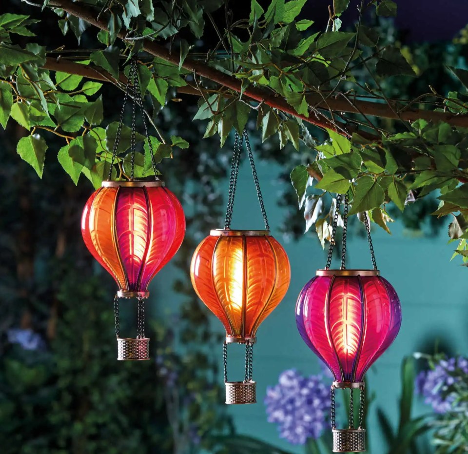 These stunning lights will be available for £6.99 and they come in three different colours