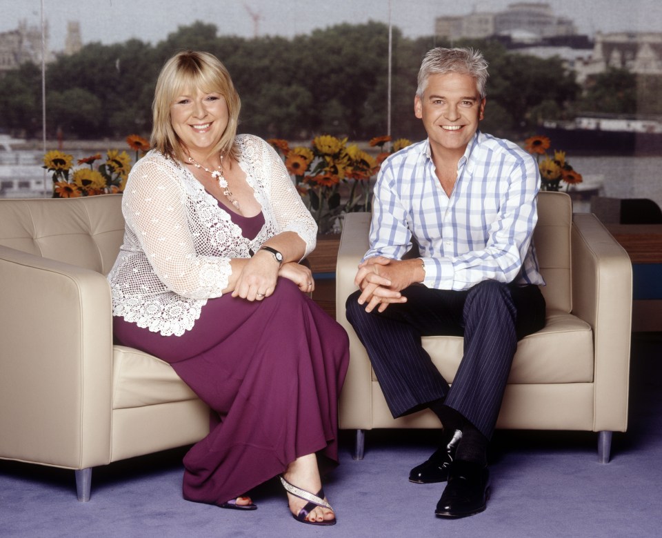 She hosted This Morning for ten years - seven of them with Phillip Schofield