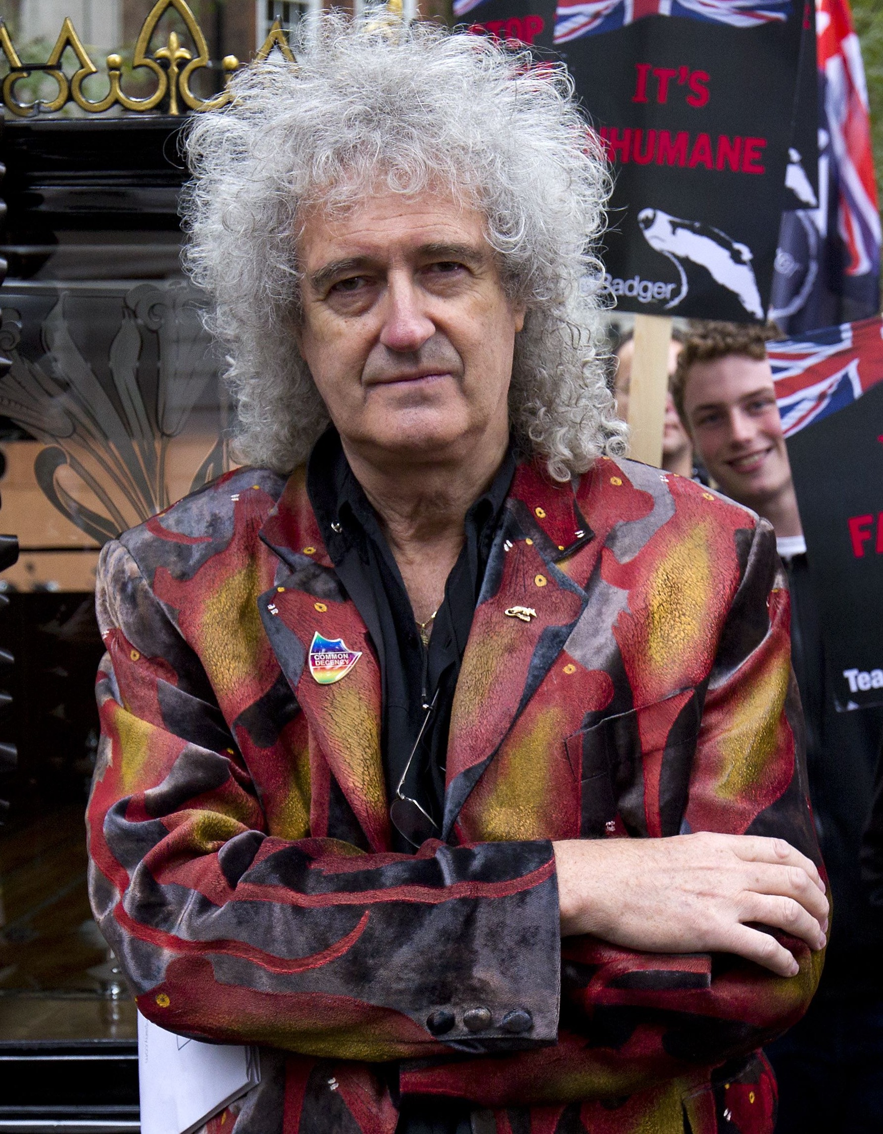 Queen star Brian May wasn't pleased with Sacha after discussions about Bohemian Rhapsody turned sour