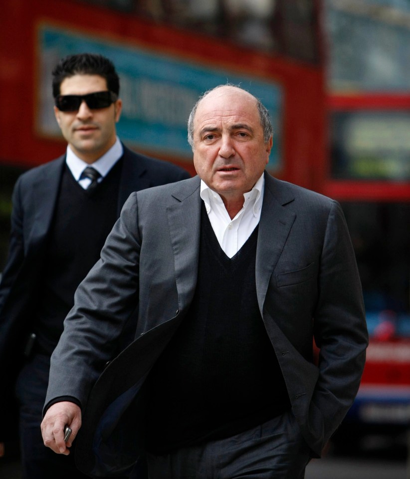 A coroner recorded an open verdict on the mysterious death of Russian oligarch Boris Berezovsky, right