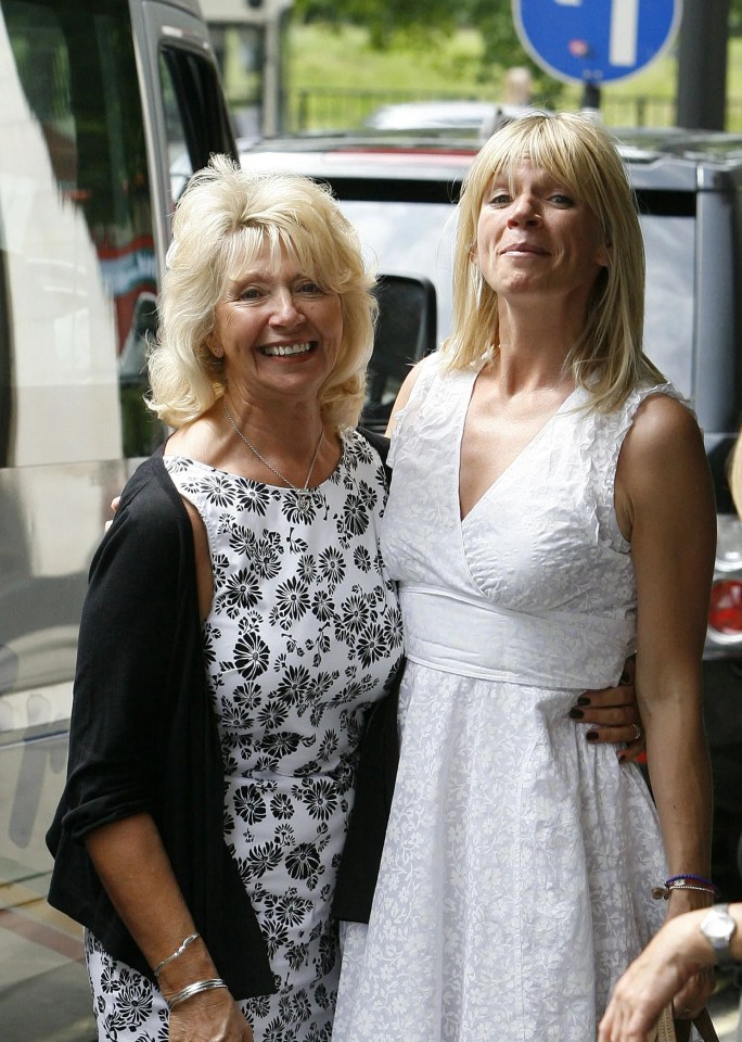 Zoe and her mum pictured in 2011