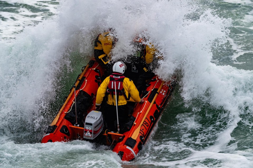 The coastguard tried to locate the dog but were sadly unable to do so