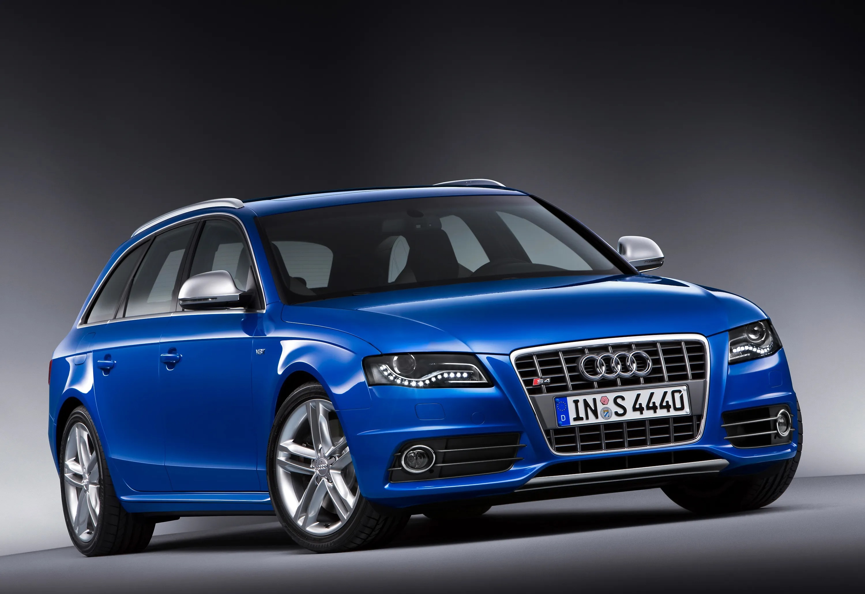 The Audi S4 Avant's 4.2-litre engine produces plenty of power