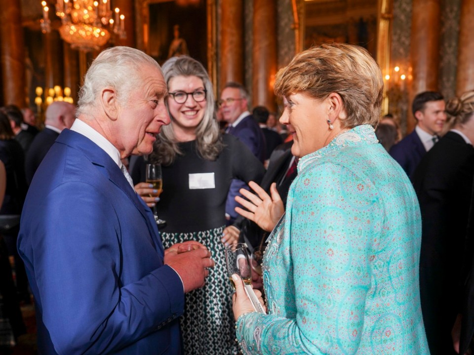  Clare was invited to Buckingham Palace by King Charles and Queen Camilla for a special reception to thank those involved in the planning and arrangements following the death of Her Majesty Queen Elizabeth II and the Coronation