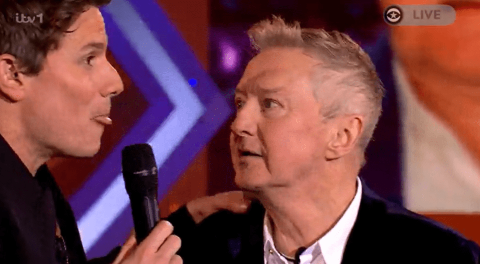 Louis Walsh gave away that he knew the line-up in a blunder