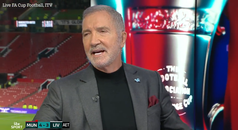 Graeme Souness reacted to Antony's goal