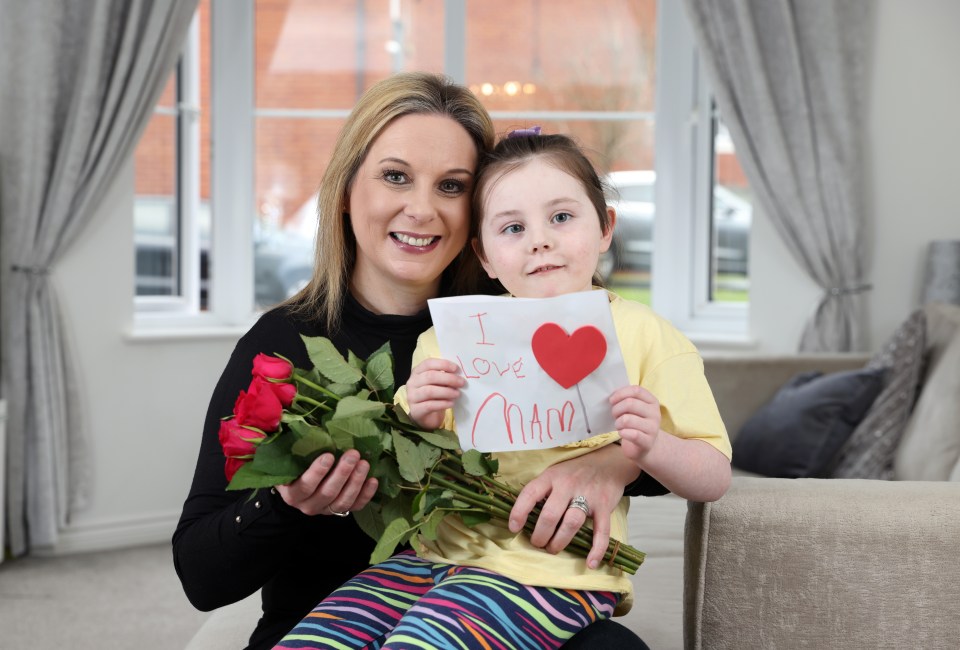 For Lorraine Cuthbertson, the best gift she could have asked for on Mother's Day is watching daughter Mercy run around at home