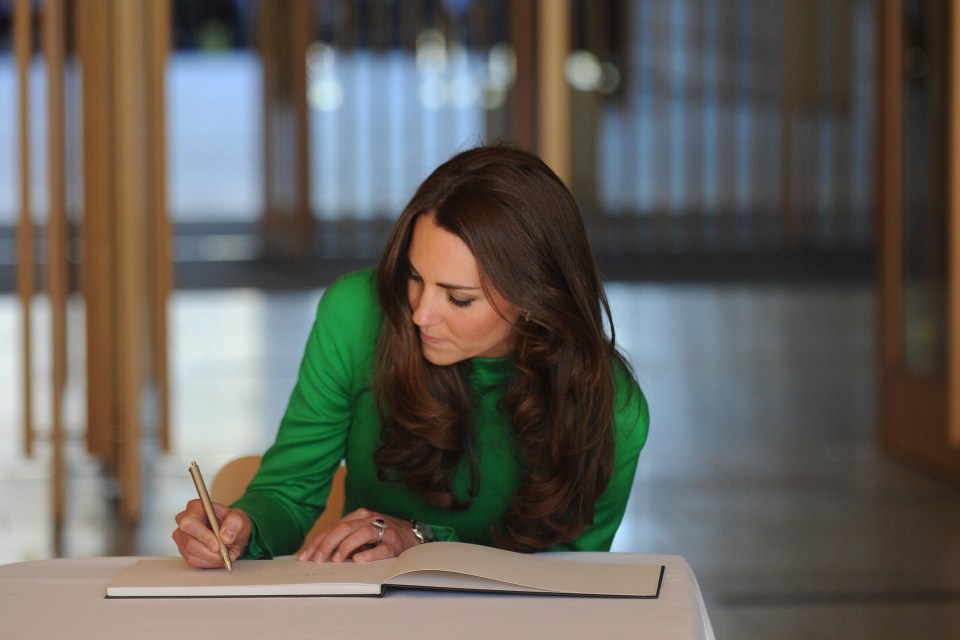 Kate, pictured here in 2014, wanted to address the nation and the world in her own words