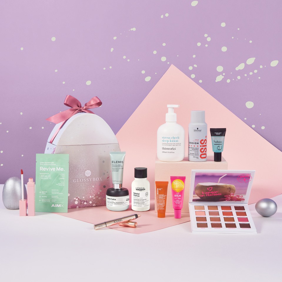 The Glossybox Easter Egg is filled with beautiful surprises.