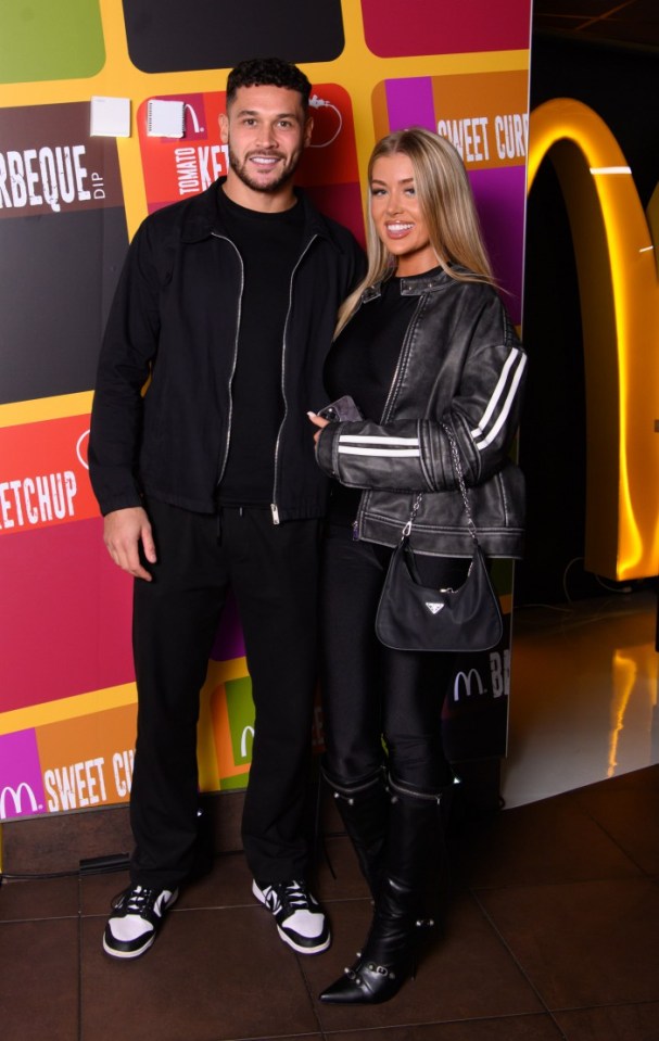 Callum and Molly reunited over the weekend for a McDonald's event