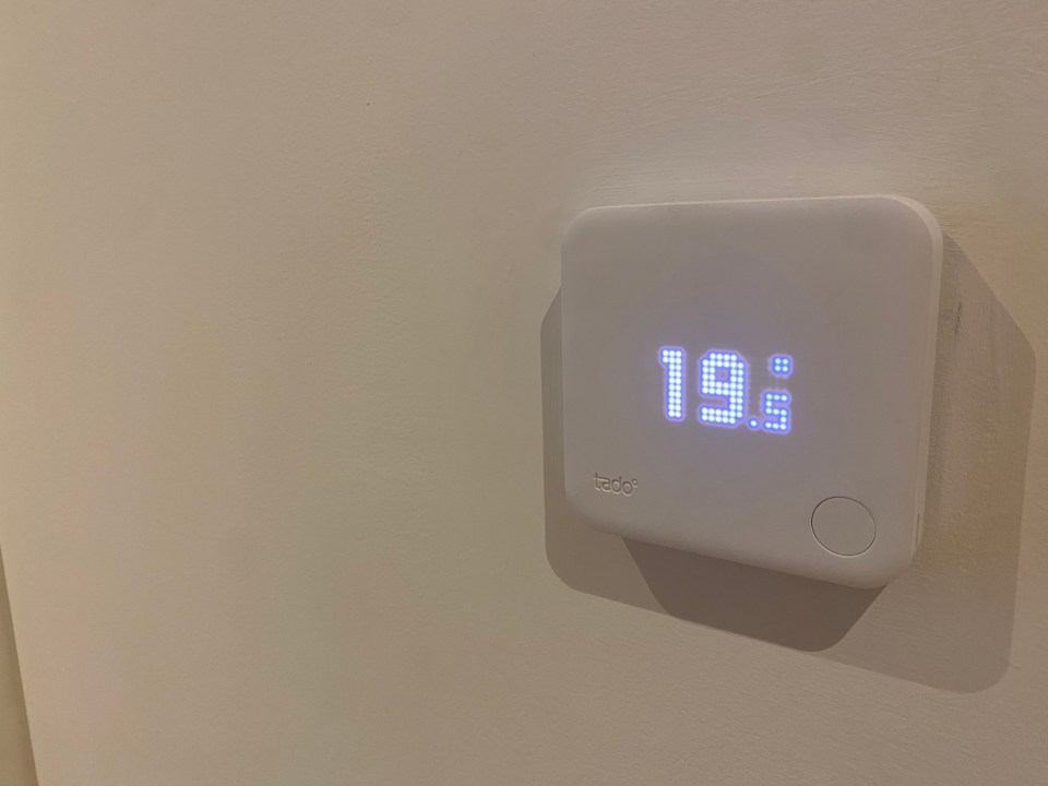 The Tado smart thermostat was easy to install myself