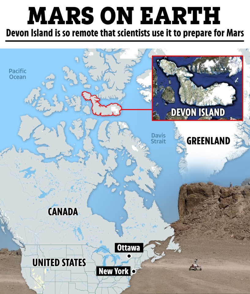 Devon Island is Canada's sixth largest island