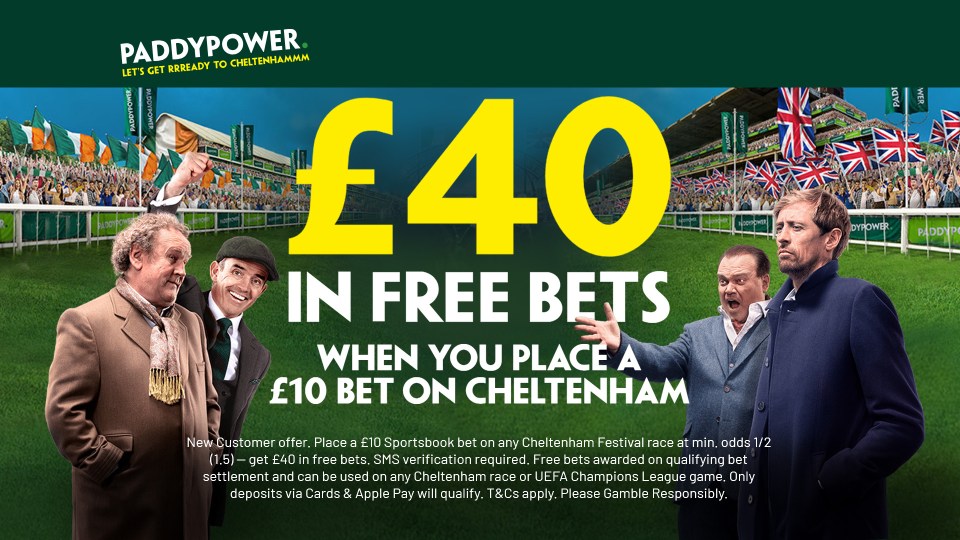 Cheltenham Festival: Get £40 in free bets to spend on horse racing with Paddy Power